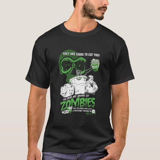 アクア・テン・ハンガー・フォースのゾンビ Tシャツ (正面)