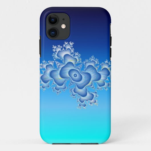 アクア フラクタル Case-Mate iPhoneケース (裏面)