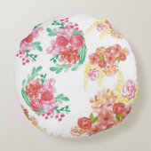 アクア フルール ラウンドクッション (裏面)