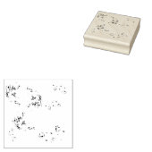 アクア フルール ラバースタンプ (押印)