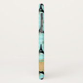 アクア,ブラック,金ゴールドパリケースメイトiPhone Xケース Case-Mate iPhoneケース (裏面/左)