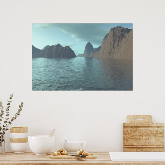 アクア ポスター (キッチン)