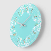 アクア・マジカル・ニュルリー・ス数々のシュ ラージ壁時計 (傾斜)