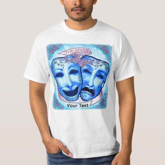 アクア 役者マスク Tシャツ (正面)