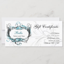 アクア,白黒シックなギフト券