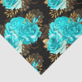 アクア&金ゴールドシリーズデザイン13 薄葉紙 (詳細)