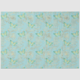 アクア&金ゴールドシリーズデザイン14 薄葉紙