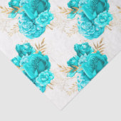 アクア&金ゴールドシリーズデザイン8 薄葉紙 (詳細)