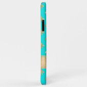 アクア、金ゴールドフルーアデリスCase-Mate Case-Mate iPhoneケース (裏面/右)