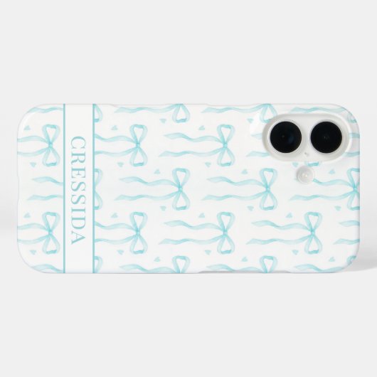 アクア Case-Mate iPhoneケース (裏面 (横))