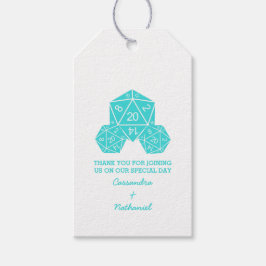 アクアD20サイコロ結婚ズのギフトラベル ギフトタグ