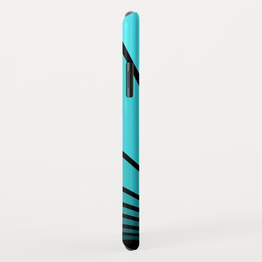 アクアiPhone / iPadケースのアートデコ太陽 Case-Mate iPhoneケース (裏面/右)