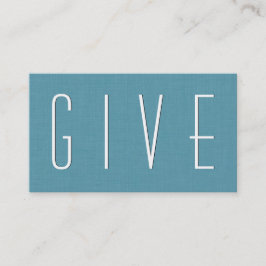 アクアNONPROFITシンプルスタイルV37 名刺