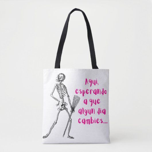 アクイエスペランド・ケ・カンビーミーム トートバッグ (正面)