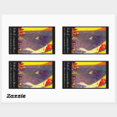 アクイタニアアウトサイドプロモーション 長方形シール (シート)