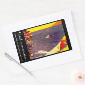 アクイタニアアウトサイドプロモーション 長方形シール (封筒)