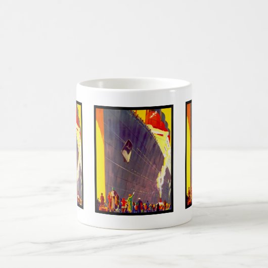 アクイタニア出発 コーヒーマグカップ (中央)