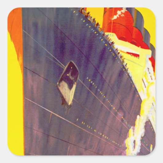 アクイタニア出発 スクエアシール (正面)