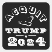 アクイットトランプ2024 スクエアシール (正面)