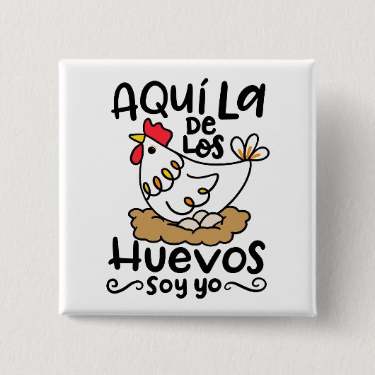 アクイラデロスフエボスソイヨ 缶バッジ (正面)