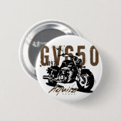 アクイラワシ 缶バッジ (正面&裏面)