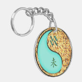 アクエリアスとファイヤーヤギ キーホルダー (正面左)