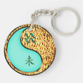 アクエリアスとファイヤーヤギ キーホルダー (裏面)