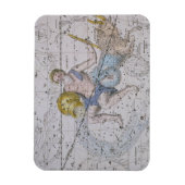 アクエリアスと山羊座は『天の地図』から マグネット (縦)