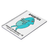 アクエリアスのノート ノートブック (左側)