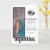 アクエリアスのバースデー・カード カード (黄色い花)