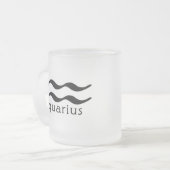 アクエリアスのマグ フロストグラスマグカップ (正面左)