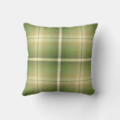 アクエリアスのヴィンテージの花柄および格子縞のリバーシブル クッション (裏面)