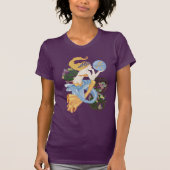 アクエリアスの人魚のためのケルト語"A " Tシャツ (正面)