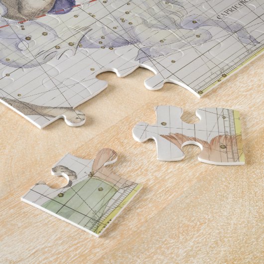 アクエリアスの星座は、「地図書Coeからの9つをめっきします ジグソーパズル (側面)