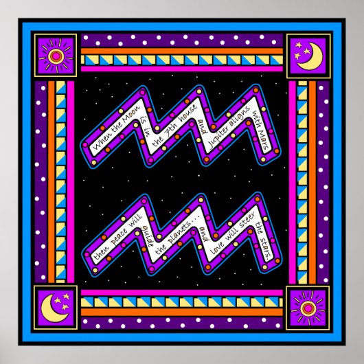 アクエリアスの時代 ポスター (正面)