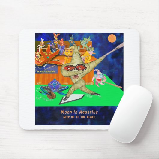 アクエリアスの月 マウスパッド (マウス)