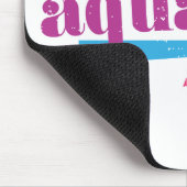 アクエリアスの紫色 マウスパッド (コーナー)