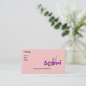 アクエリアスの花 名刺 (スタンド正面)