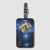 アクエリアスの金印 ラゲッジタグ (正面縦)