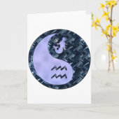 アクエリアスの陰陽 カード (黄色い花)