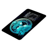 アクエリアスをテーマにした栄養価 マグネット (左側)