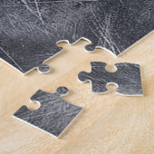 アクエリアスグランジシンボル動揺して銀鋼 ジグソーパズル (側面)