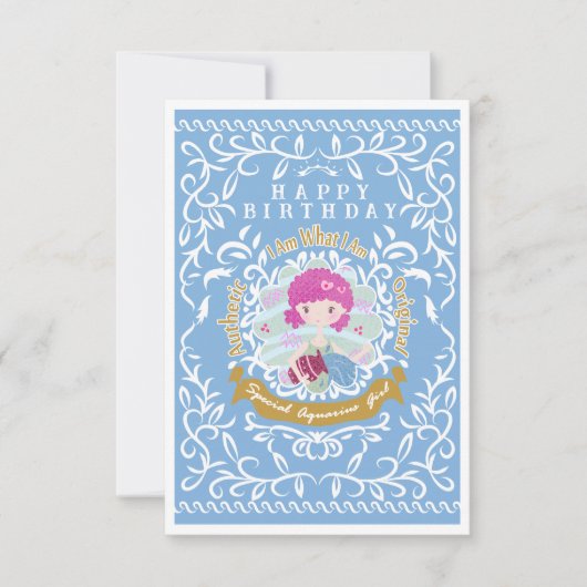 アクエリアスサイン誕生日 (正面)