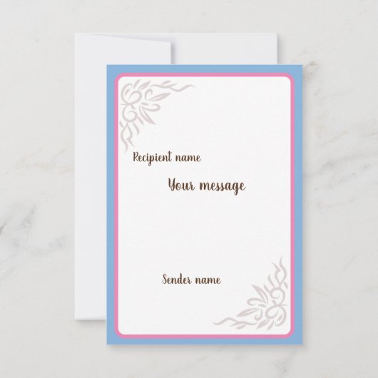 アクエリアスサイン誕生日 (裏面)