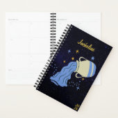 アクエリアスサイン銀河系スカイウィークリーパーソナル プランナー手帳 (ディスプレー)