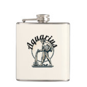 アクエリアスザウォーターベアラヴィンテージ〔占星術の〕十二宮図 フラスク (正面)