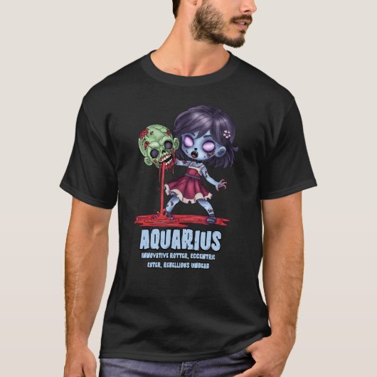 アクエリアスゾンビ Tシャツ (正面)
