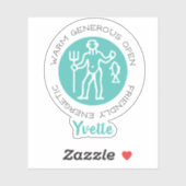 アクエリアステッカー シール (シート)