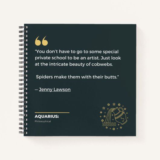 アクエリアスノート ノートブック (正面)