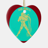 アクエリアスハートオーナメント セラミックオーナメント (右)